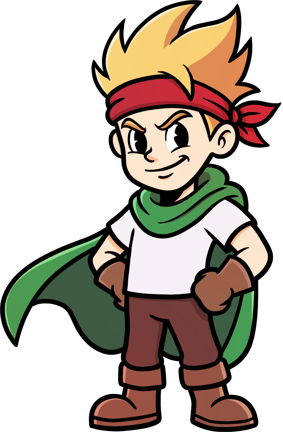 Full Mascot on a dark background